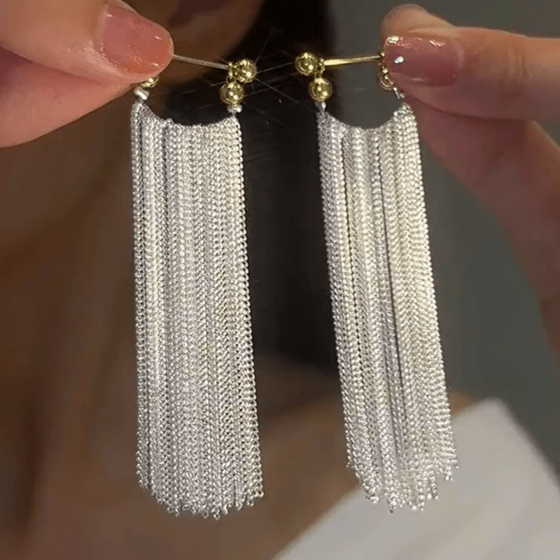 Boucles d'oreilles Cascade de Perles - Loriele™ ✨