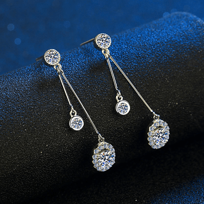 Boucles d'oreilles Nymphe Aurora en Argent Sterling 925 Loriele™
