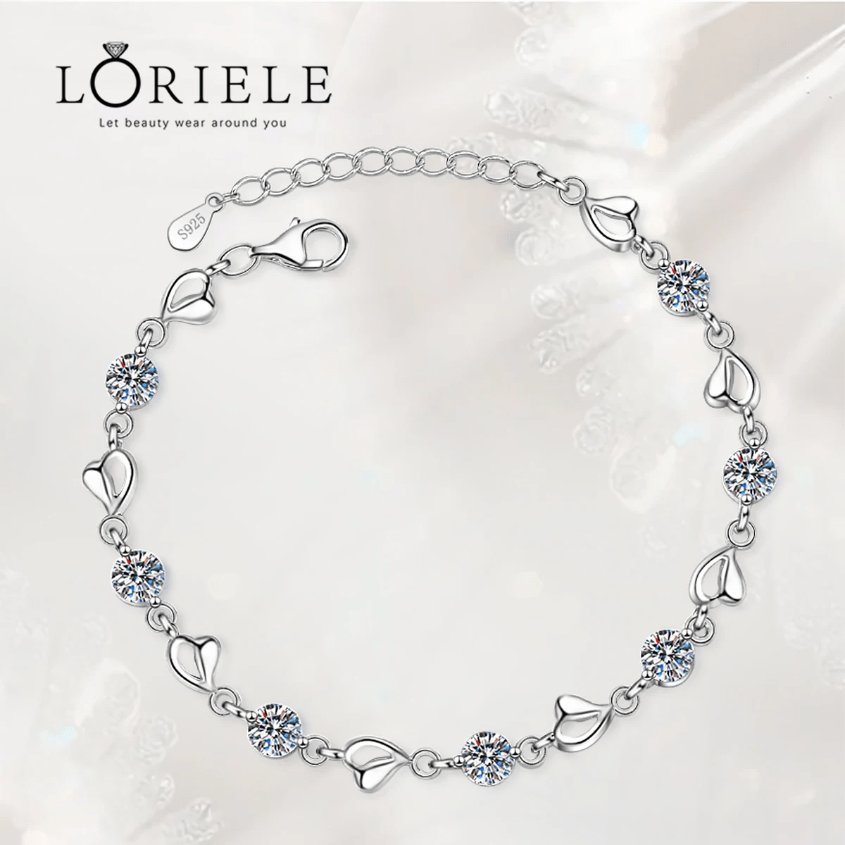 Bracelet Iris Shine en Argent Sterling 925 avec Diamants Moissanite 💎