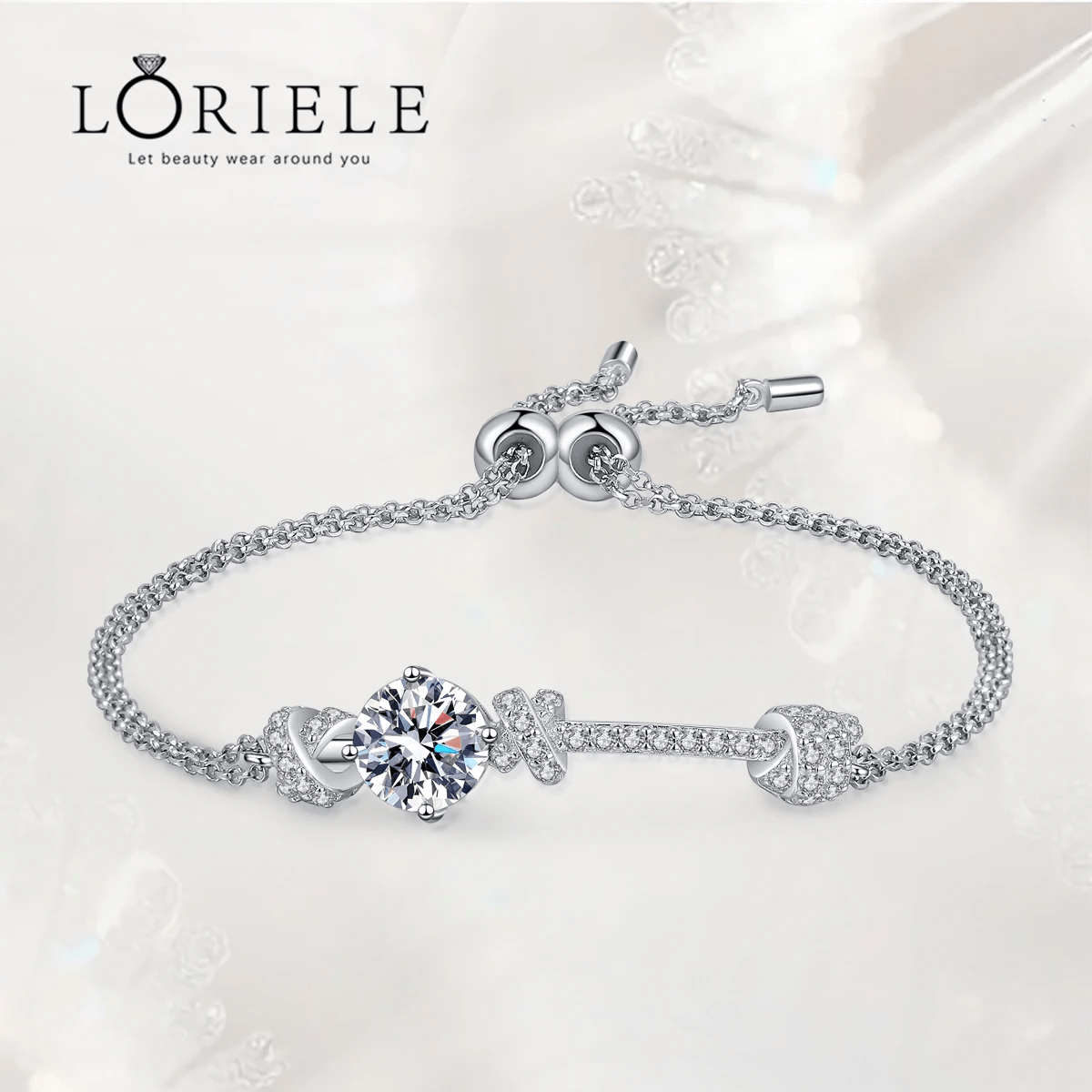 Bracelet Bright en Argent Sterling 925 avec Diamants Moissanite 💎