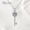 Pendentif klefki en Diamant Moissanite 💎 - Argent Sterling 925 Loriele™