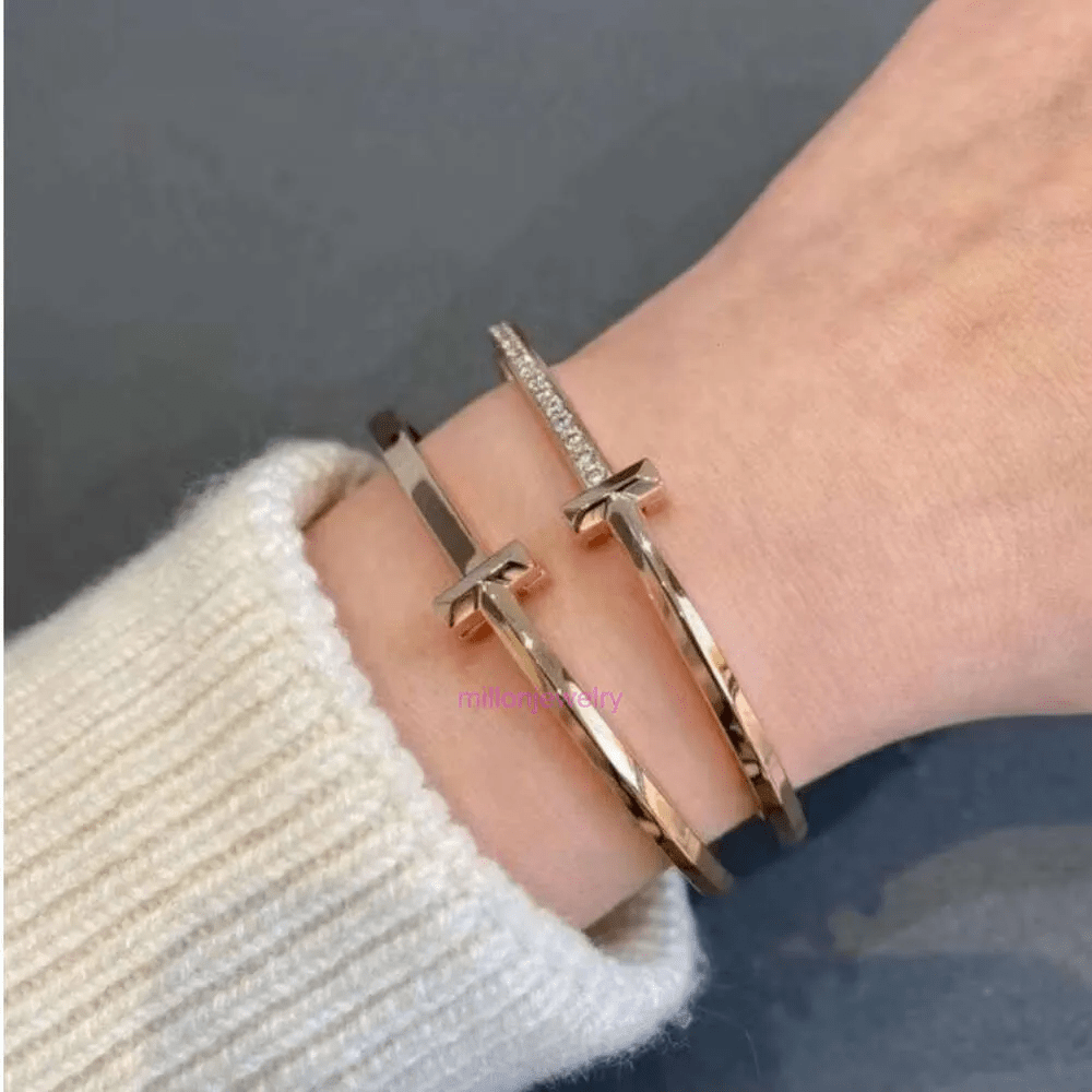 LORIELE - Bracelet Zenobia Cristal plaqué Or 14K🌹