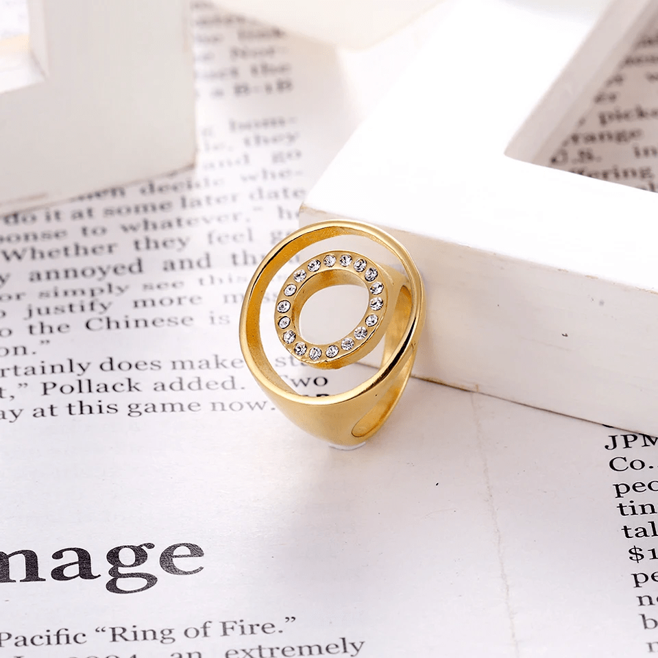 Bague Ajustable Éclat Circulaire - LORIELE