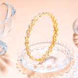 Bracelet a Bague transformable - Ilythia Tourmaline Plaqué Or 14k LORIELE 💎