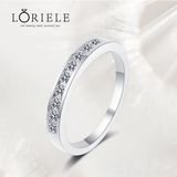 Bague Clarté Épurée En Argent Sterling 925 - Diamant Moissanite 1 Carat 💎Loriele™