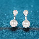 Boucles d'oreilles Perle Celestial en Argent Sterling 925 Loriele™