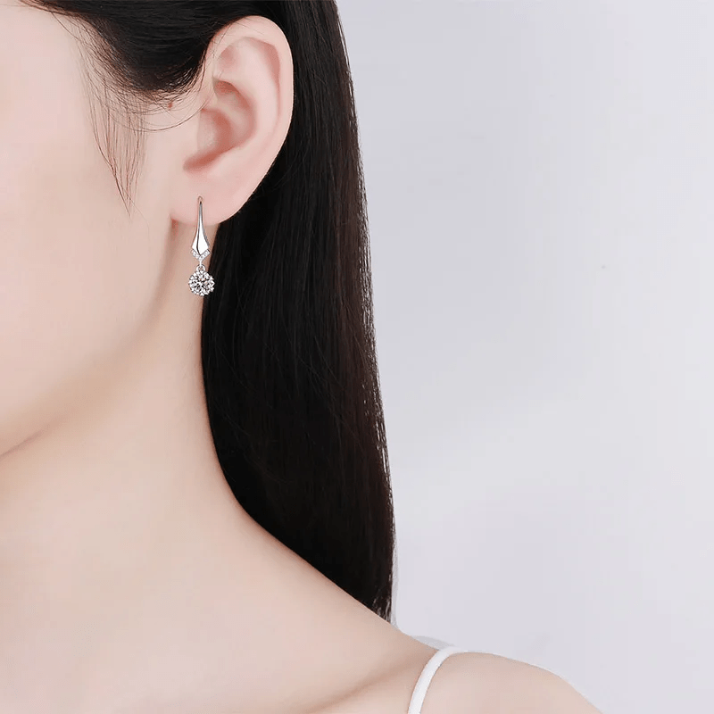 Boucles d'oreilles Vénus Radiante en Argent Sterling 925 Loriele™