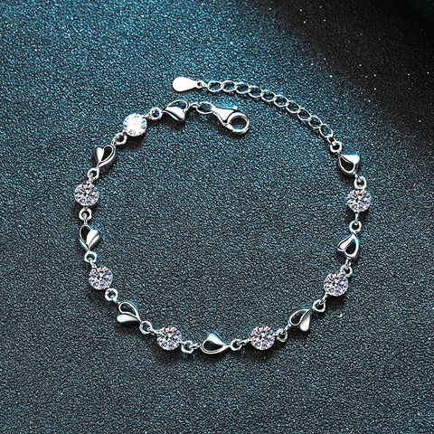 Bracelet Iris Shine en Argent Sterling 925 avec Diamants Moissanite 💎