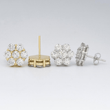 Boucles d'oreilles Pétale éclat de Dana - Diamant Moissanite 💎