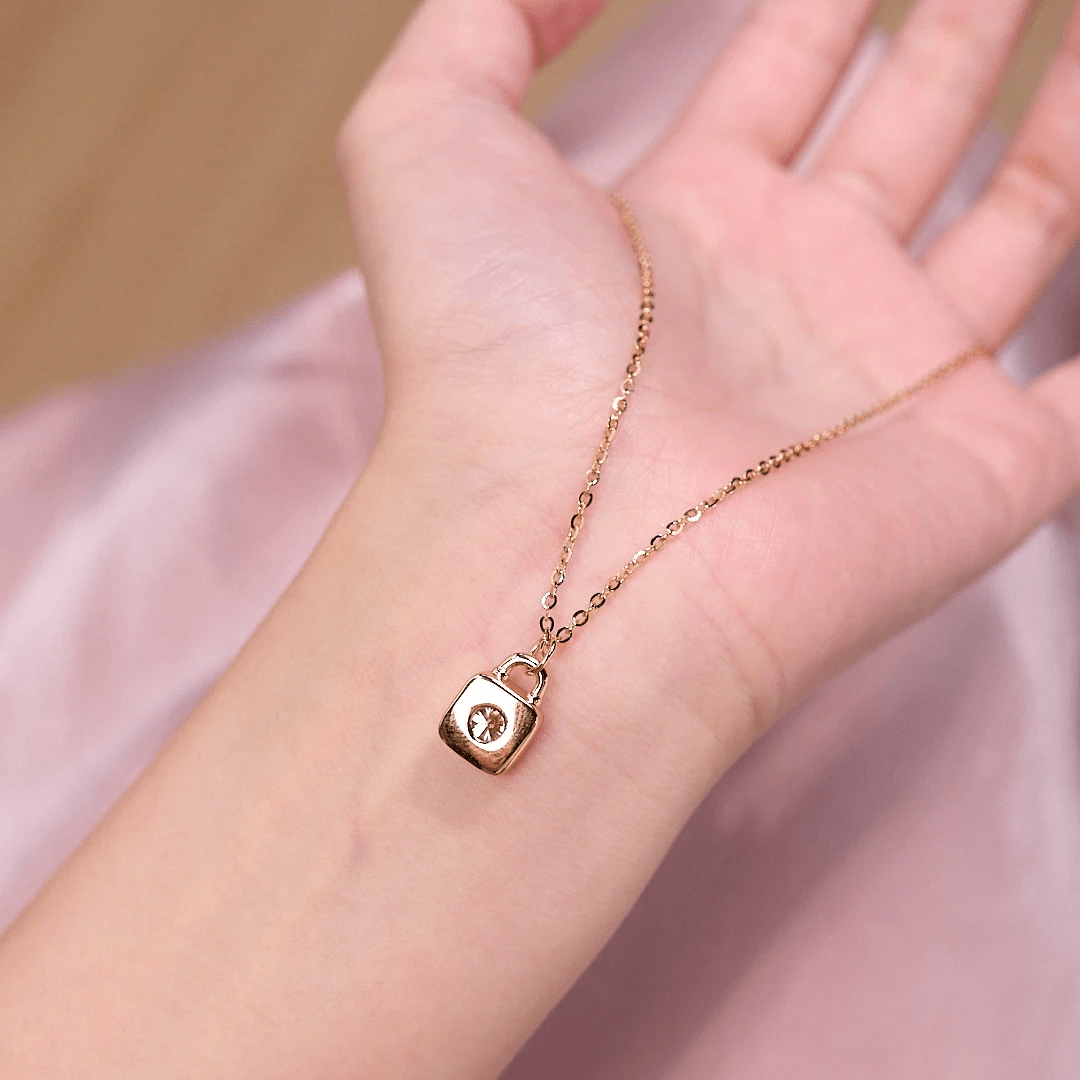 Collier Cadenas Aegis Hestia – Diamant Moissanite💎