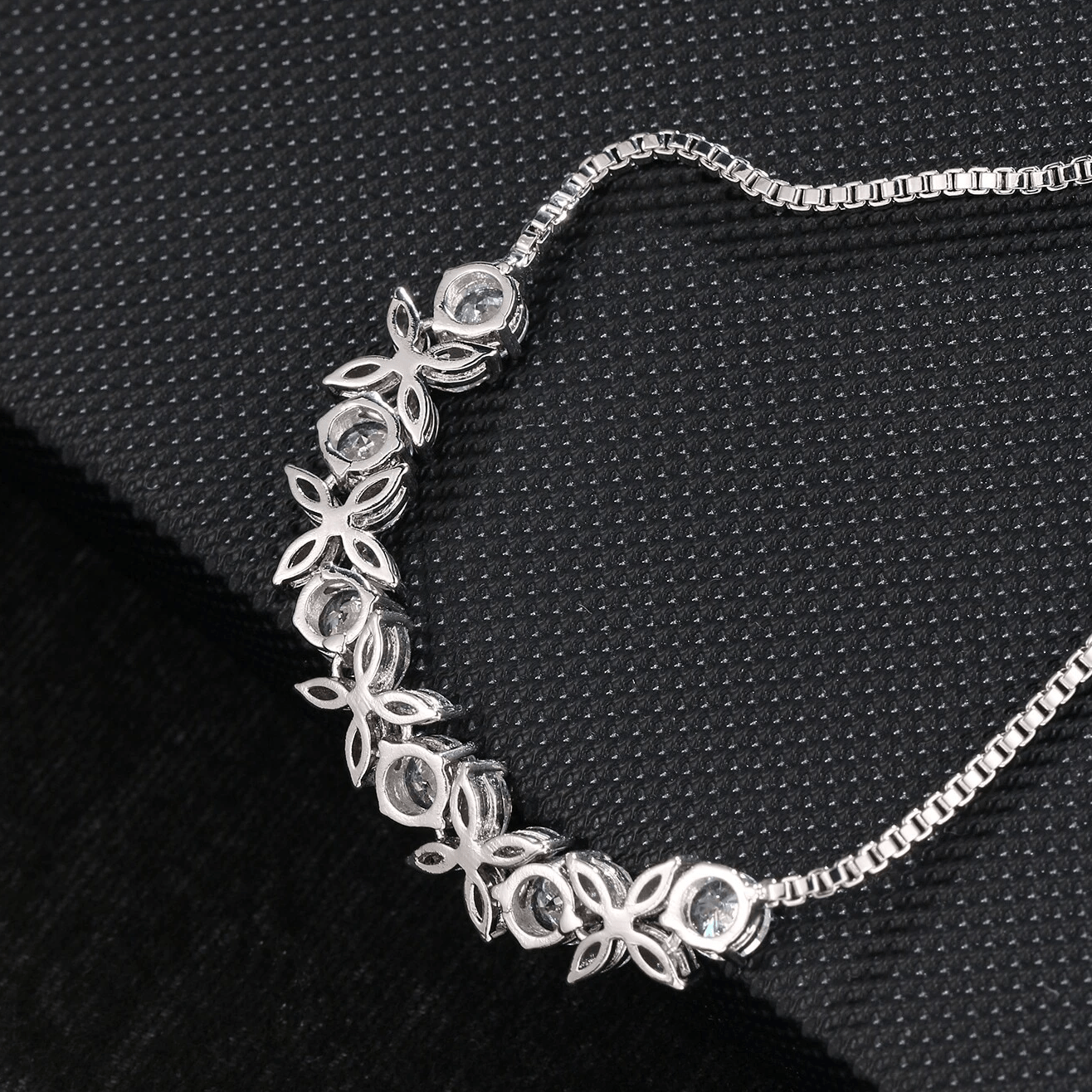 LORIELE - Bracelet Ajustable Aélysia Quartz Argent sterling 925 💎