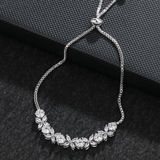 LORIELE - Bracelet Ajustable Aélysia Quartz Argent sterling 925 💎