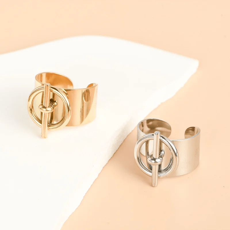 Bague Ajustable Interlock - LORIELE