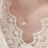 Collier Élégance Perla 🫧 - Or 14K Loriele™