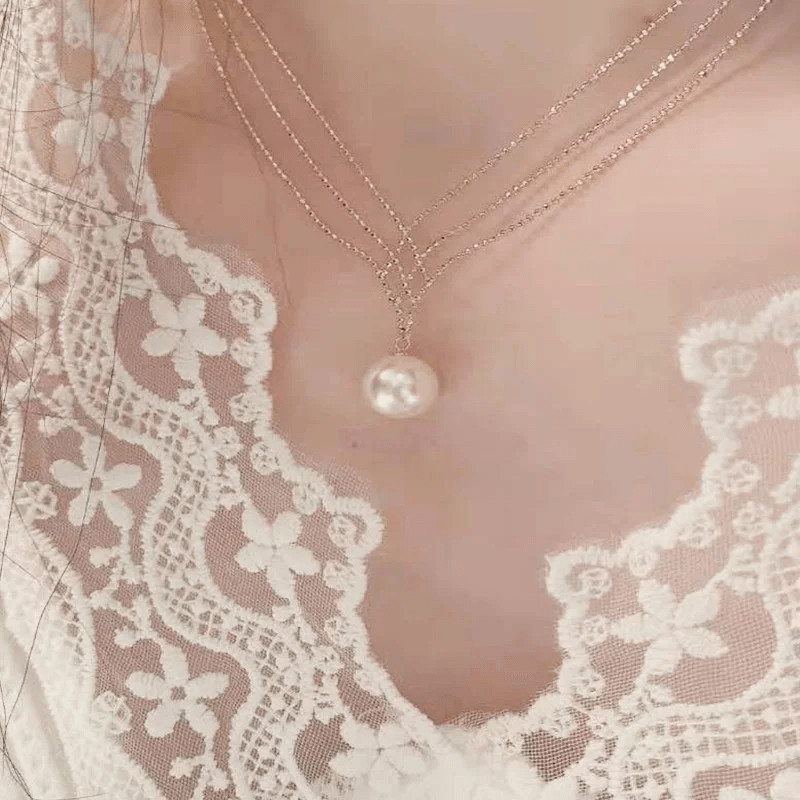 Collier Élégance Perla 🫧 - Or 14K Loriele™