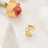 Bague Ajustable Entrelacé Swirl - LORIELE