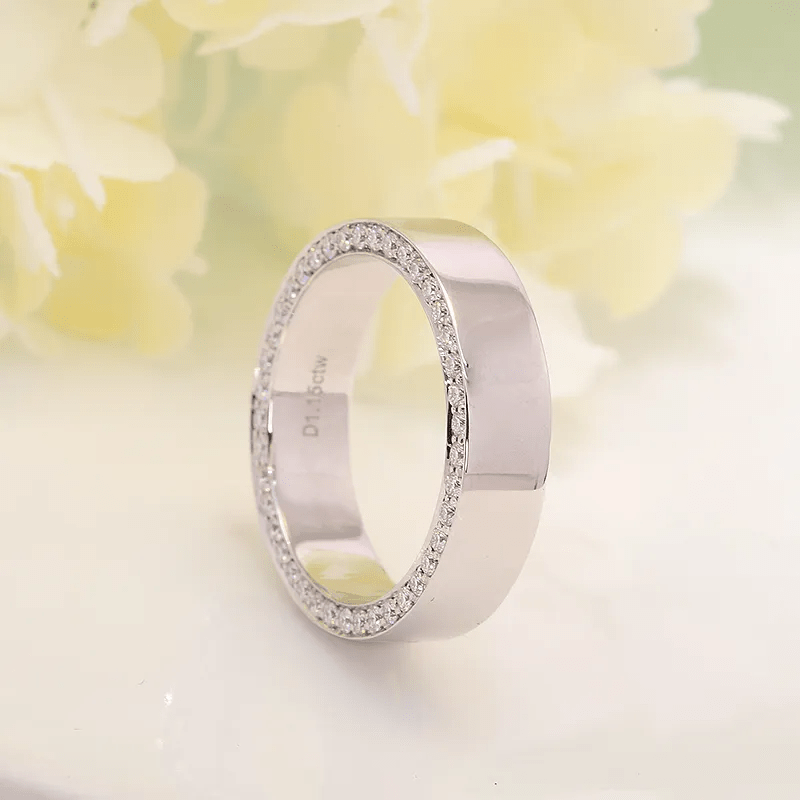 Anneaux de CARLA - Plaqué Or 18 Carats & Argent Sterling 925 - Diamant Moissanite 1 Carat 💎