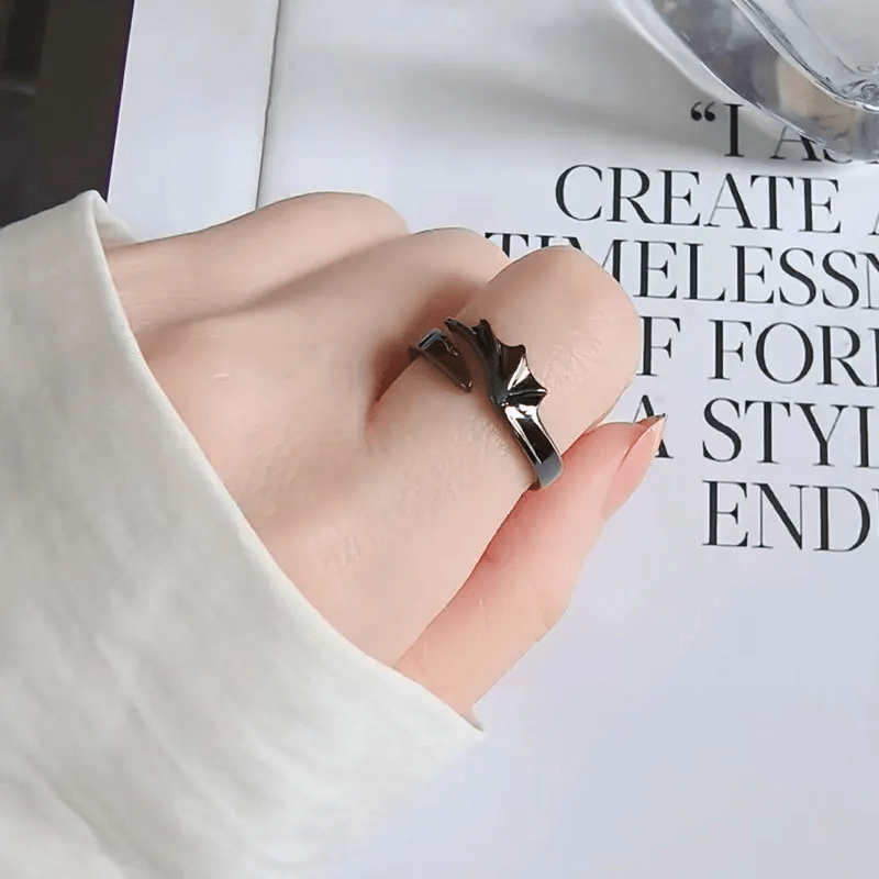 Bagues de promesse Ange et Démon 🕊️ ☯︎ 🦇