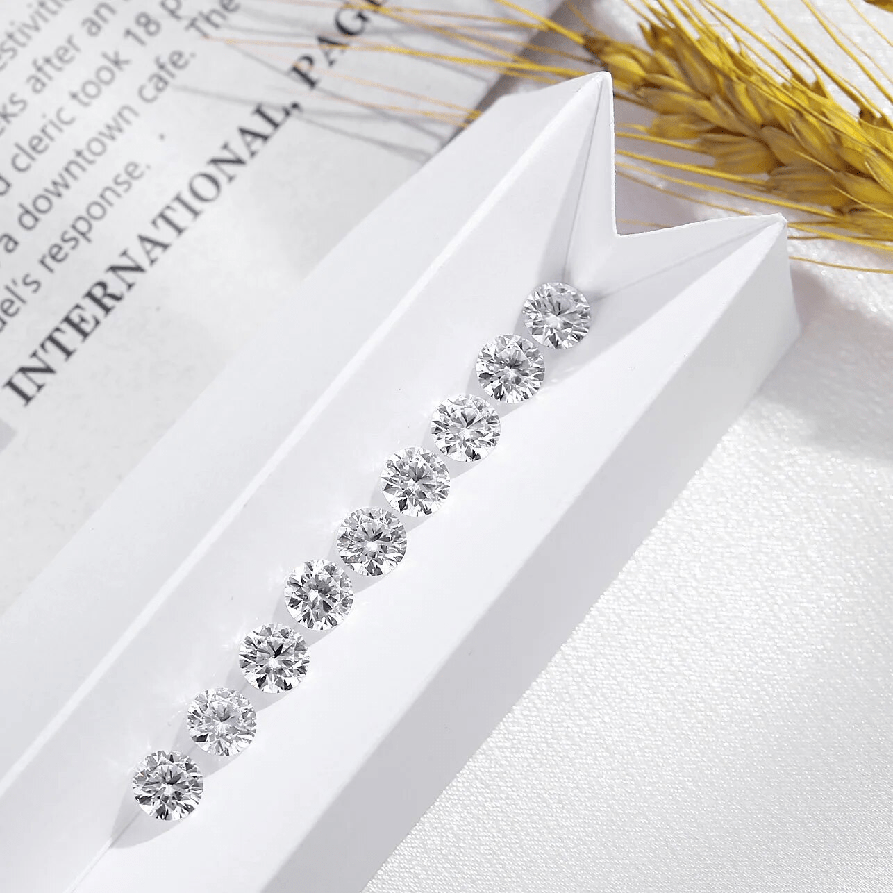 Certificat d'Authentification GRA* Diamant Moissanite 💎