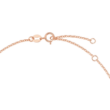 Collier Or Rose Floramantis 18ct - Diamant Moissanite 1 Carats💎Loriele™