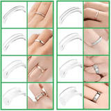 Ajusteurs Invisibles de Taille de Bague 8 Pièces 📏