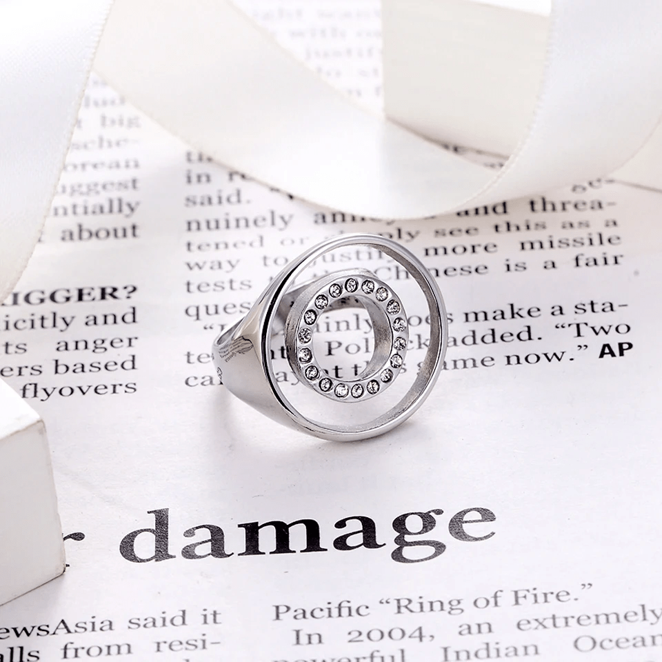 Bague Ajustable Éclat Circulaire - LORIELE