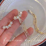 Boucles d'oreilles Etoile Pampille Plaqué Or 18 Carats Loriele™