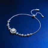 LORIELE - Bracelet Ajustable Thalia Lunestone Argent sterling 925 💎