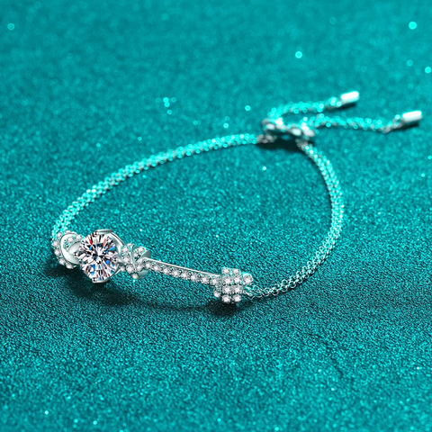 Bracelet Bright en Argent Sterling 925 avec Diamants Moissanite 💎