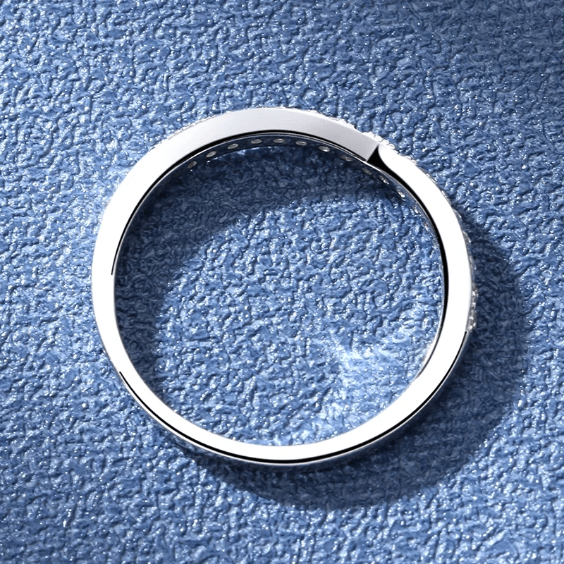 Bague ARC Silver en Argent Sterling 925 - Serti Oxyde De Zirconium 💎