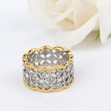 Anneau hallebarde Nérée en Argent Sterling 925- Sertie Diamant Zircon💎