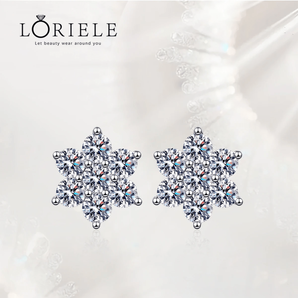 Boucles d'oreilles Etoile Spark en Argent Sterling 925 Loriele™