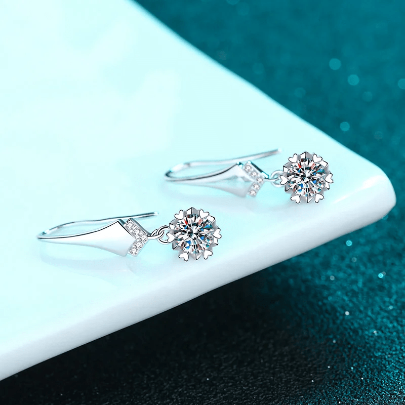 Boucles d'oreilles Vénus Radiante en Argent Sterling 925 Loriele™