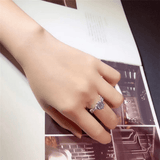 Bague Triumph Solitaire En Argent Sterling 925 - Diamant Moissanite 1 Carat 💎