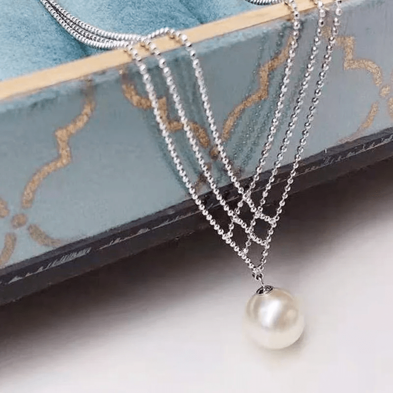 Collier Élégance Perla 🫧 - Or 14K Loriele™