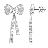 Boucles D'oreilles Nœud Papillon À La Française 🎀 Plaqué Or 18 Carats Loriele™