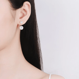 Boucles d'oreilles Perle Celestial en Argent Sterling 925 Loriele™