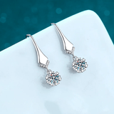 Boucles d'oreilles Vénus Radiante en Argent Sterling 925 Loriele™