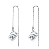 Boucles d'oreilles Brillanza Cubique en Argent Sterling 925 Loriele™