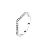 Bague ARC Silver en Argent Sterling 925 - Serti Oxyde De Zirconium 💎