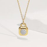 Collier Cadenas Aegis Hestia – Diamant Moissanite💎