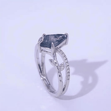 Bague Velours de Silvine Argent sterling 925 - Malachite naturelle ❇️