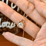 Collier Cadenas Aegis Hestia – Diamant Moissanite💎