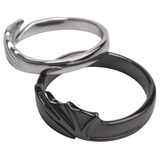 Bagues de promesse Ange et Démon 🕊️ ☯︎ 🦇