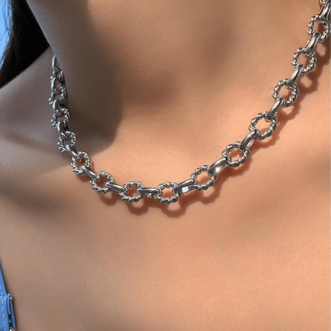 Collier Millie Vecna Chain en Argent Sterling 925 Loriele™