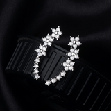 Boucles d'oreilles Éclosia Grimpante - Diamant Moissanite 💎