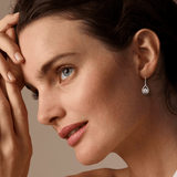 Boucles d'oreilles Goutte de Cristal - Diamant Moissanite 1 Carat 💎