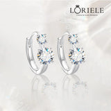 Boucles d'oreilles Gemme Jumelle - Diamant Moissanite 1 Carat 💎