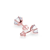 Boucles d'oreilles Clous d'Hermès à Vis - Diamant Moissanite 1 Carat 💎