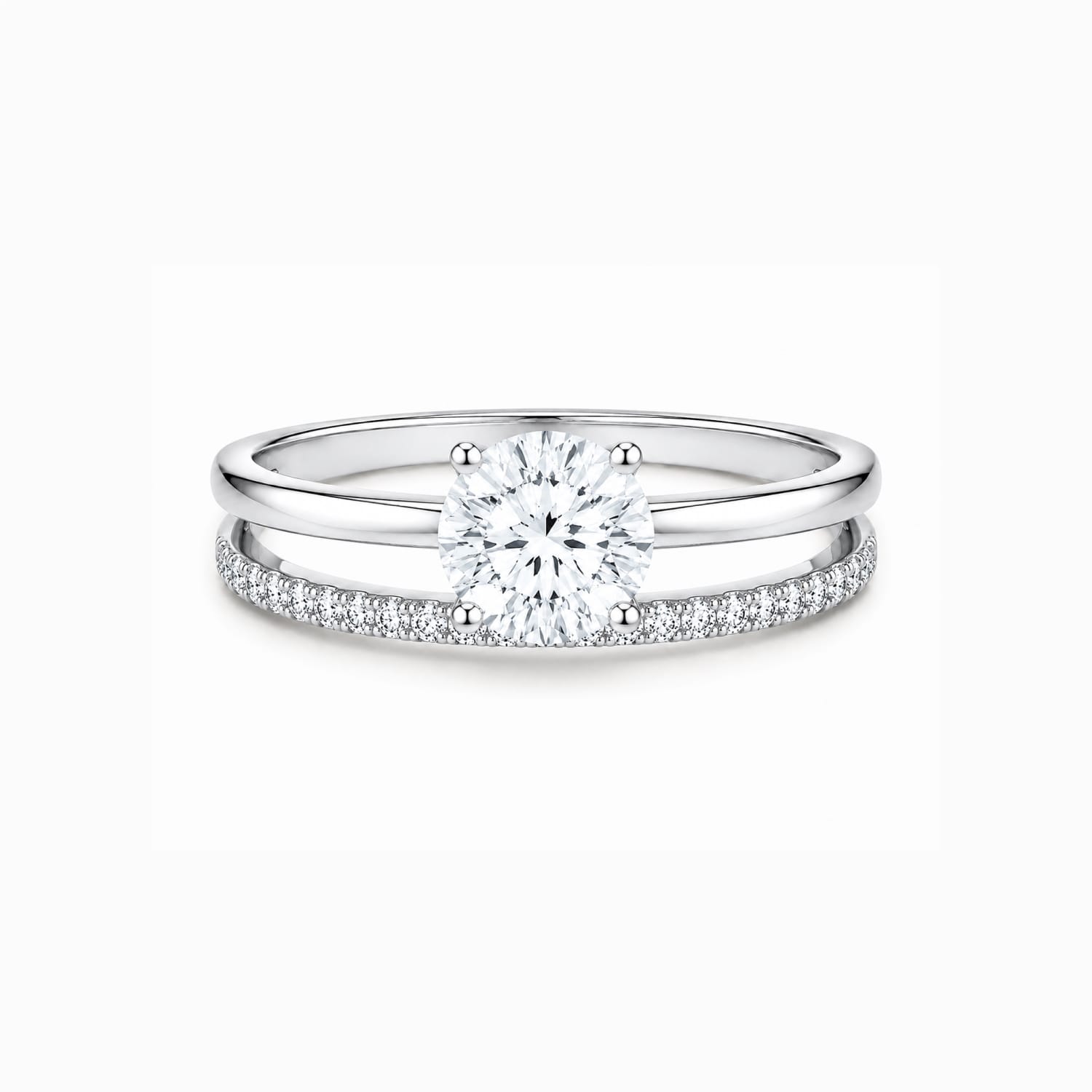 Bague loriele Lia Dualis - Diamant Moissanite💎